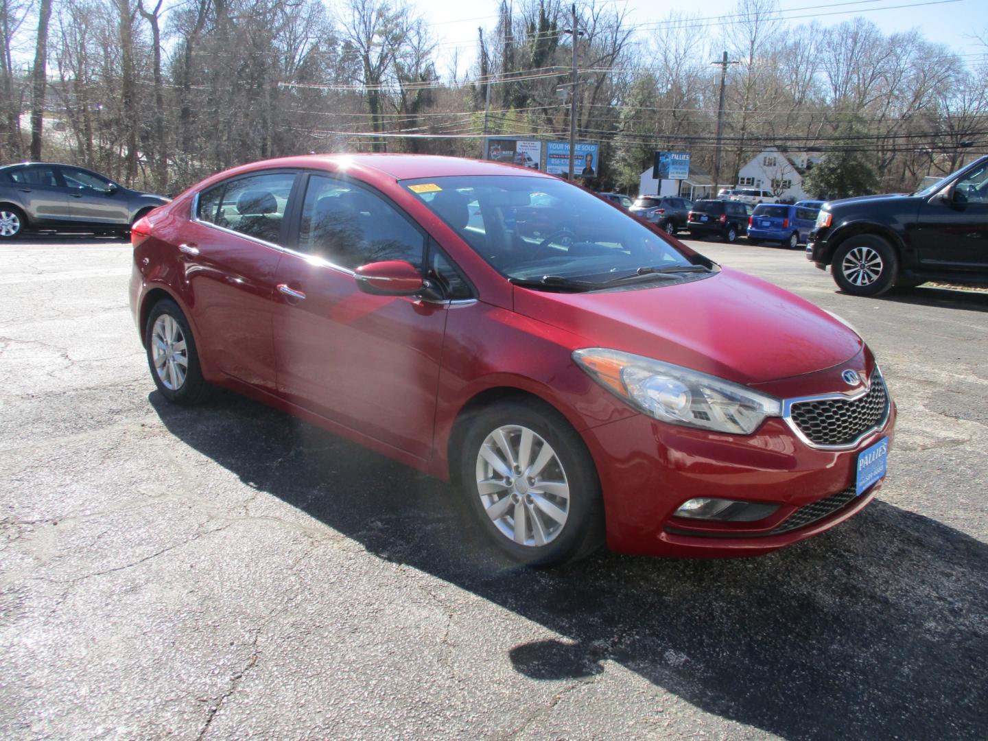 2015 RED Kia Forte (KNAFX4A84F5) , located at 540a Delsea Drive, Sewell, NJ, 08080, (856) 589-6888, 39.752560, -75.111206 - Photo#10